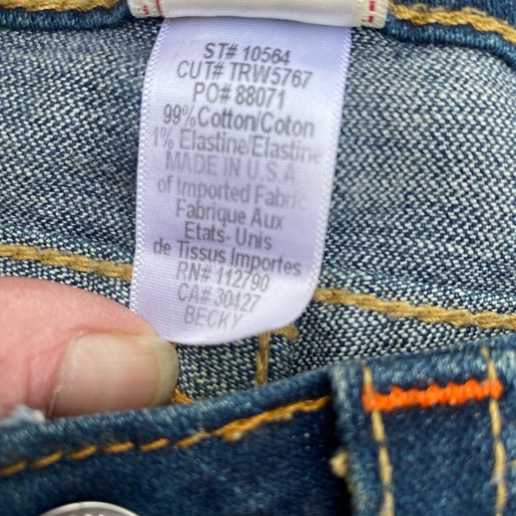 True Religion “Becky” SZ 25 - Picture 7 of 7